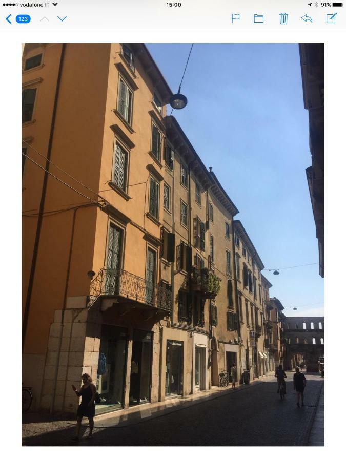 Verona Porta Borsari Relais Eksteriør bilde