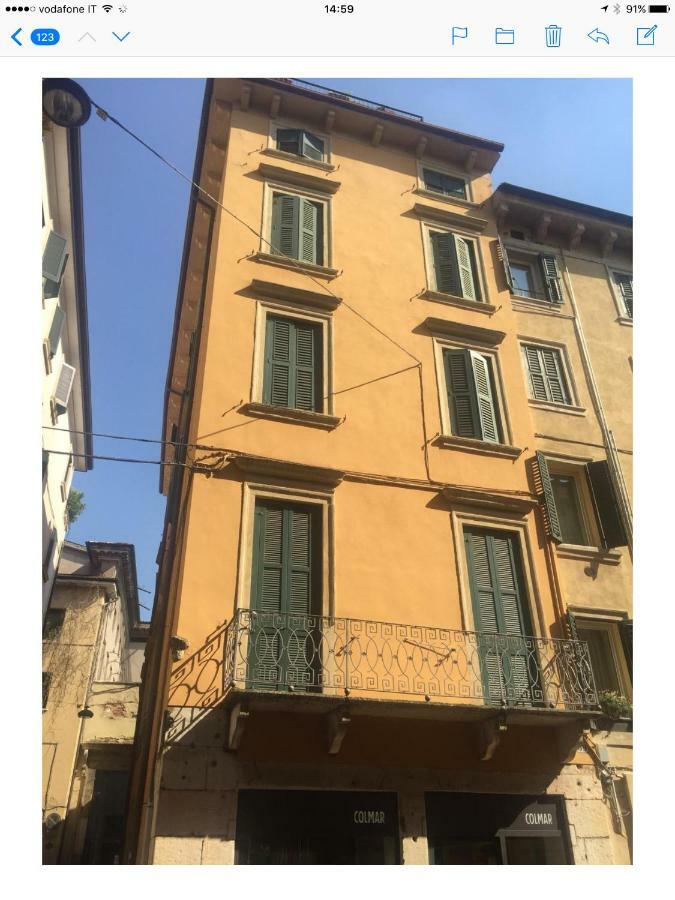 Verona Porta Borsari Relais Eksteriør bilde