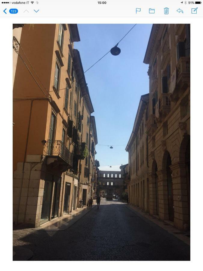 Verona Porta Borsari Relais Eksteriør bilde